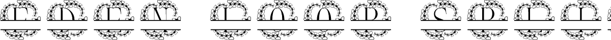 Eden Loop Split Monogram