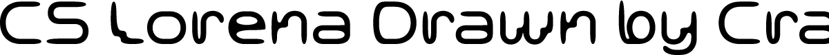 CSLorenaDrawn-Regular Demo