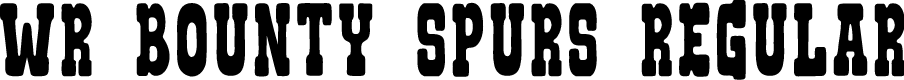 WRBountySpurs-Regular