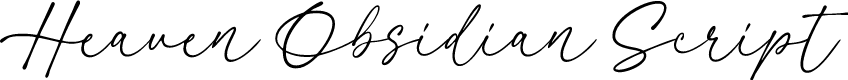 Heaven Obsidian Script