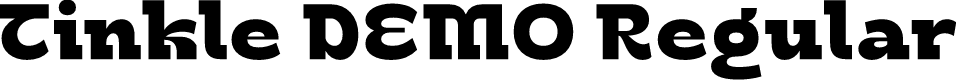 Tinkle DEMO Regular
