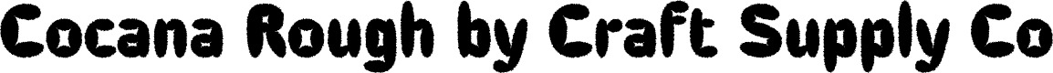 Cocana Rough Demo Regular