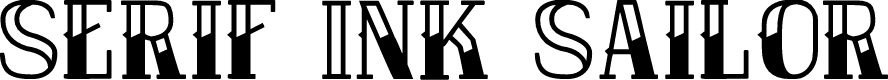 Serif Ink Sailor