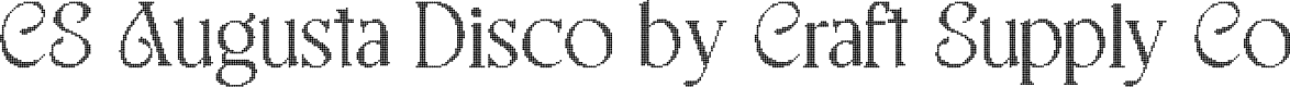 CSAugustaDisco-Regular Demo