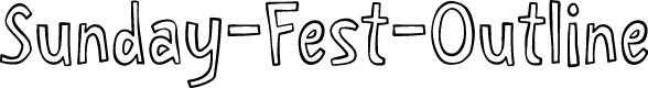 Sunday-Fest-Outline