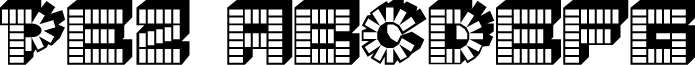 PEZ font