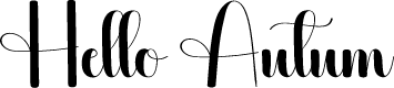Hello Autum
