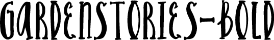 GardenStories-Bold Demo