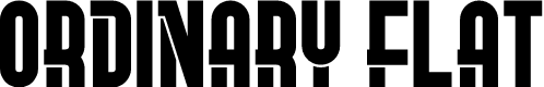 Ordinary Flat Regular