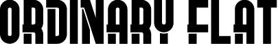 Ordinary Flat Regular