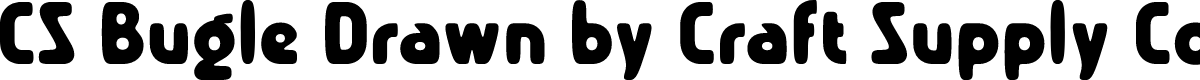 CSBugleDrawn-Regular Demo