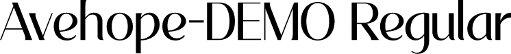 Avehope-DEMO Regular