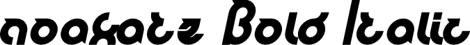 noakatz Bold Italic
