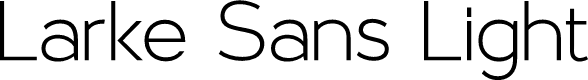Larke Sans Light
