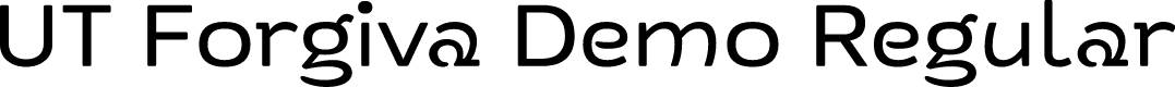 UT Forgiva Demo Regular