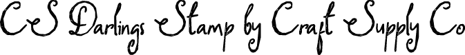 CS Darlings Stamp Regular Demo