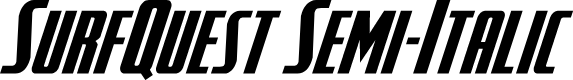 SurfQuest Semi-Italic