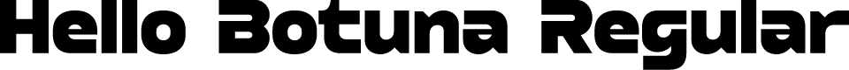 HelloBotuna-Regular