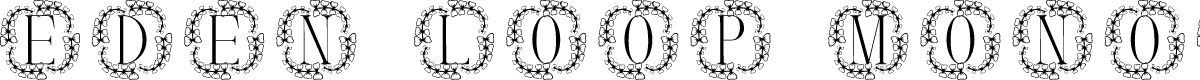Eden Loop Monogram