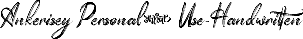 AnkeriseyPersonalUse-Handwritte