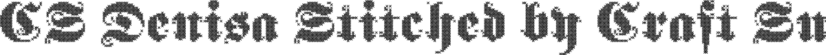 CS Denisa Stitched Regular Demo