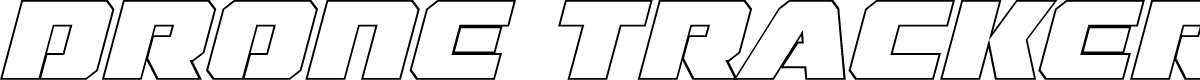 Drone Tracker ThinOutline Ital