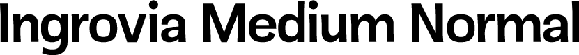 Ingrovia Medium Normal