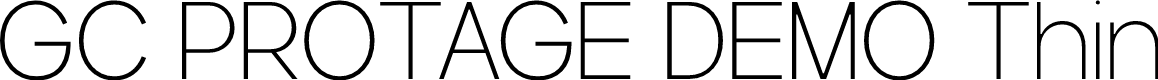 GC PROTAGE DEMO Thin