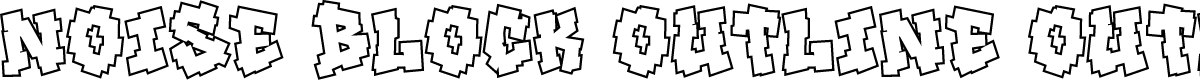 Noise Block Outline Outline