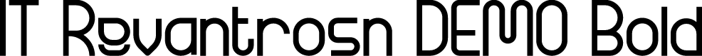 IT Revantrosn DEMO Bold