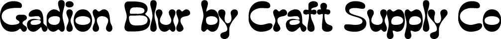 Gadion Blur Demo Regular