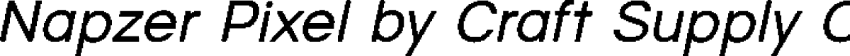 Napzer Pixel Demo Regular