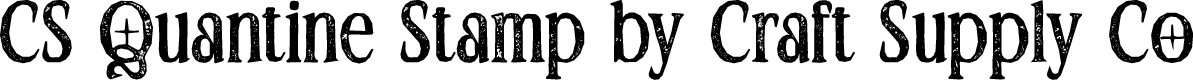 CS Quantine Stamp Regular Demo