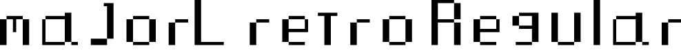 majorL retro Regular