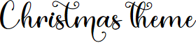 Christmas Theme - Personal Use