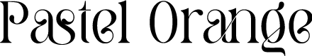 Pastel Orange