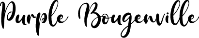 Purple Bougenville