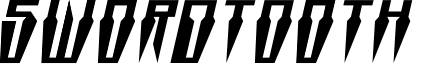 Swordtooth Squat Italic