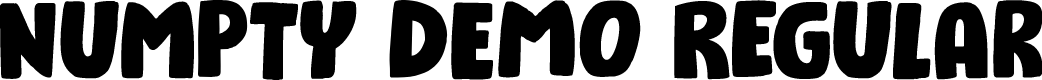 Numpty DEMO Regular