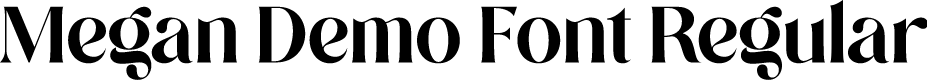 MeganDemoFont-Regular
