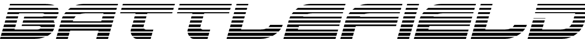Battlefield Gradient Italic