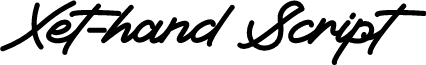 Xet-hand Script