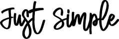 Just Simple - personal use