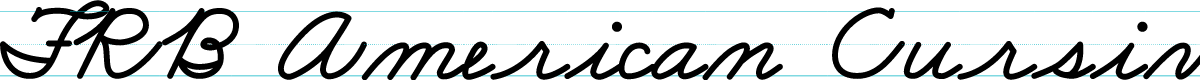 FRB American Cursive Semibold