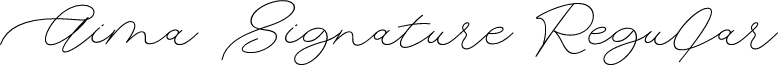 Aima Signature Regular