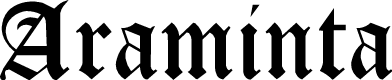 Araminta goth font