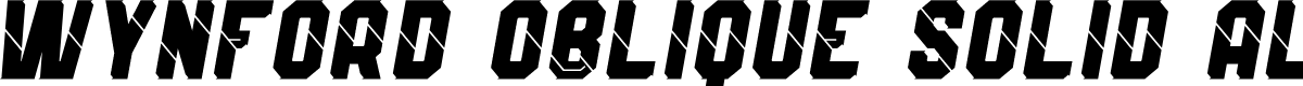 Wynford Oblique Solid Alt.