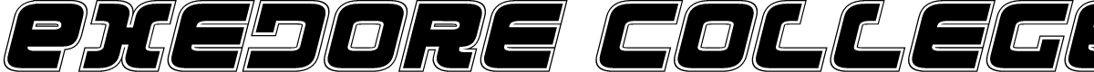 Exedore College Italic