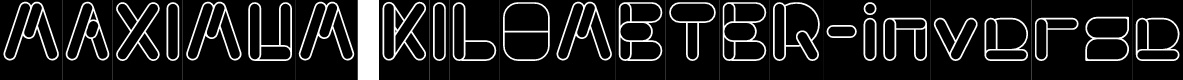 MAXIMUM KILOMETER-inverse