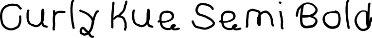 Curly Kue Semi Bold